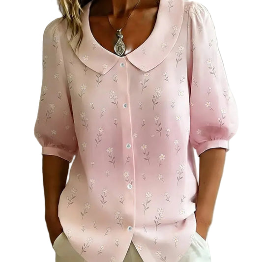 Julia | Blusa Floral de Verano