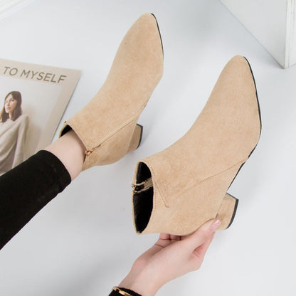 Claudia | Botines de Mujer con Tacón Bajo