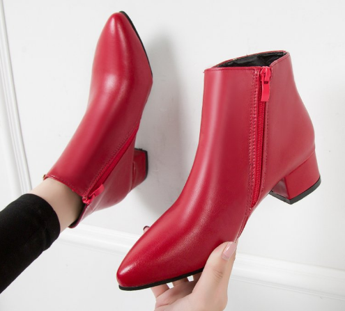 Claudia | Botines de Mujer con Tacón Bajo
