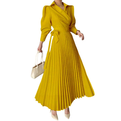Elvira | Vestido Largo Camisero de Corte en A