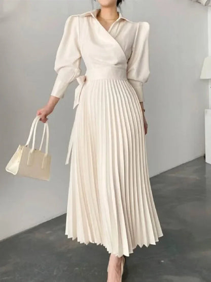 Elvira | Vestido Largo Camisero de Corte en A