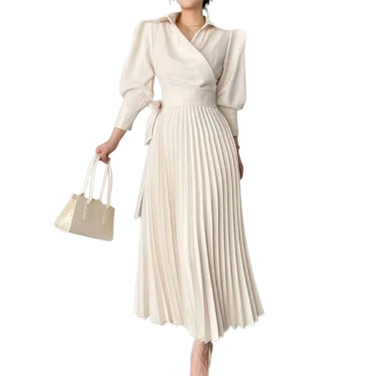 Elvira | Vestido Largo Camisero de Corte en A