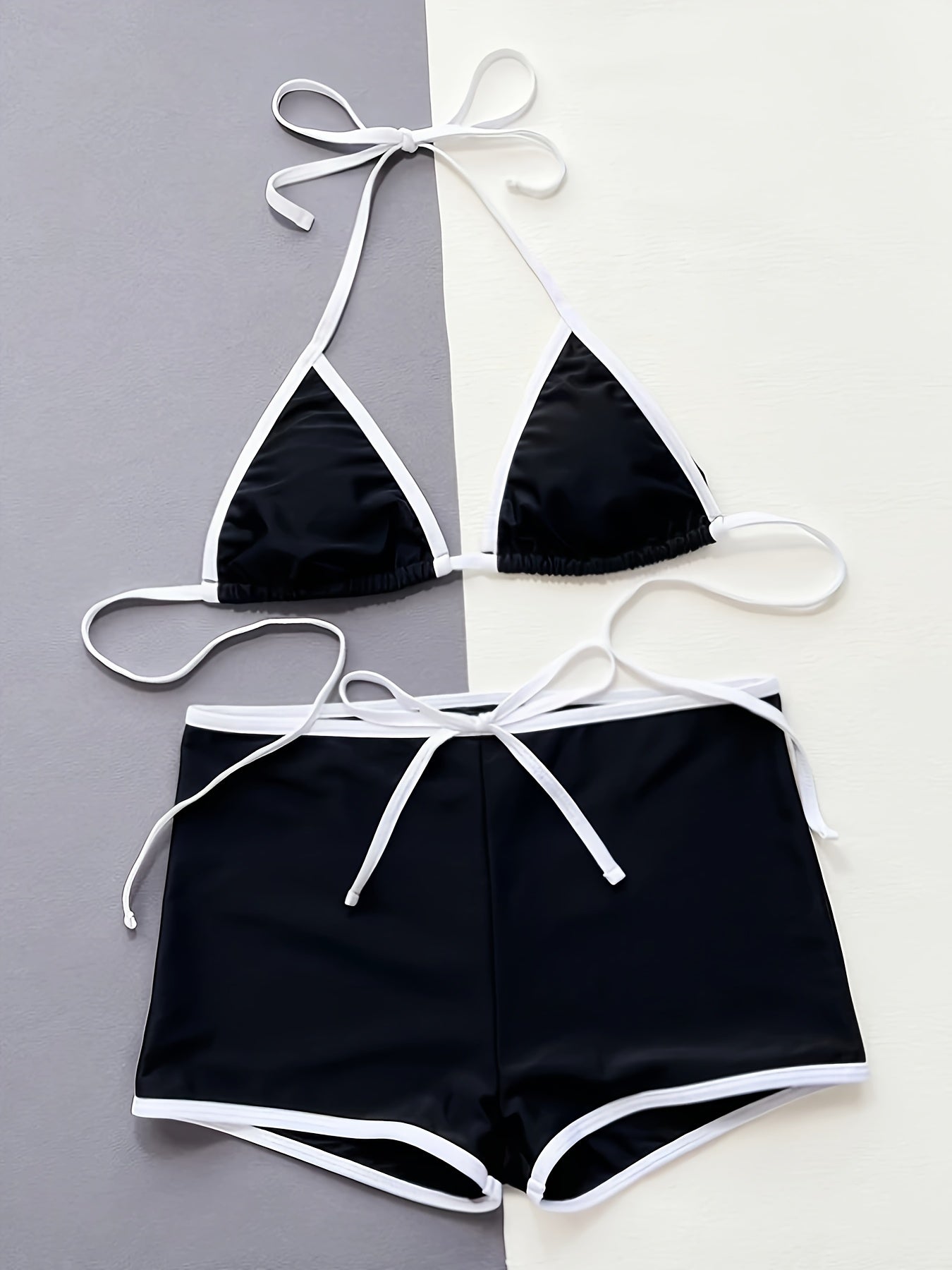 Elena | Bikini de Mujer con Top Triangular y Short