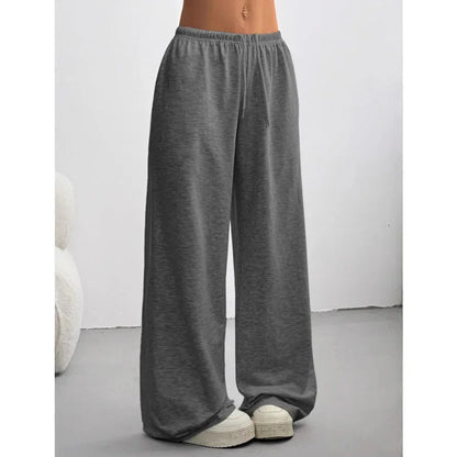 Natalia | Pantalón de Mujer de Pierna Ancha con Cintura Elástica