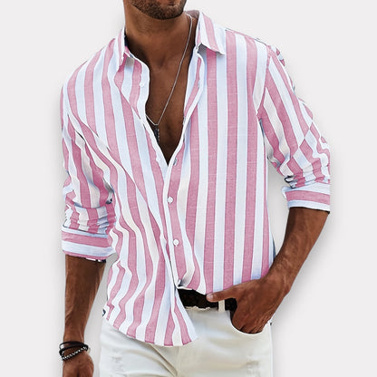 Pablo | Camisa de Rayas Verticales