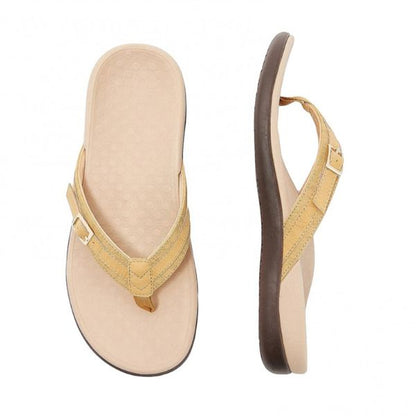 Marta | Sandalias Planas con Tira de Dedo