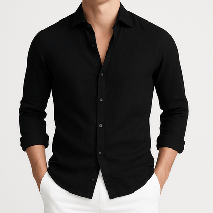 Óscar | Camisa de Lino Transpirable