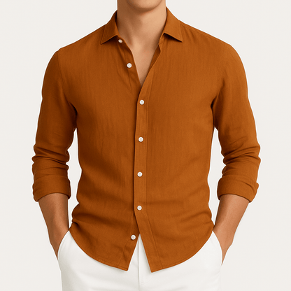 Óscar | Camisa de Lino Transpirable