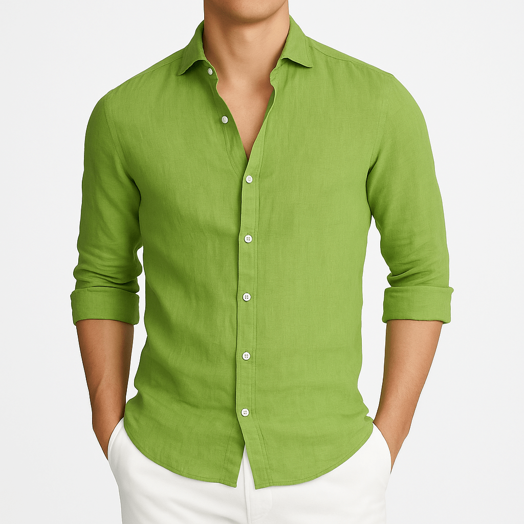 Óscar | Camisa de Lino Transpirable
