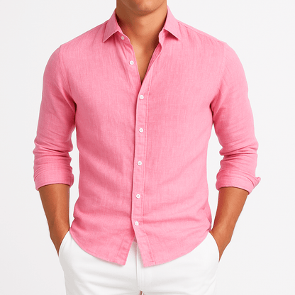 Óscar | Camisa de Lino Transpirable