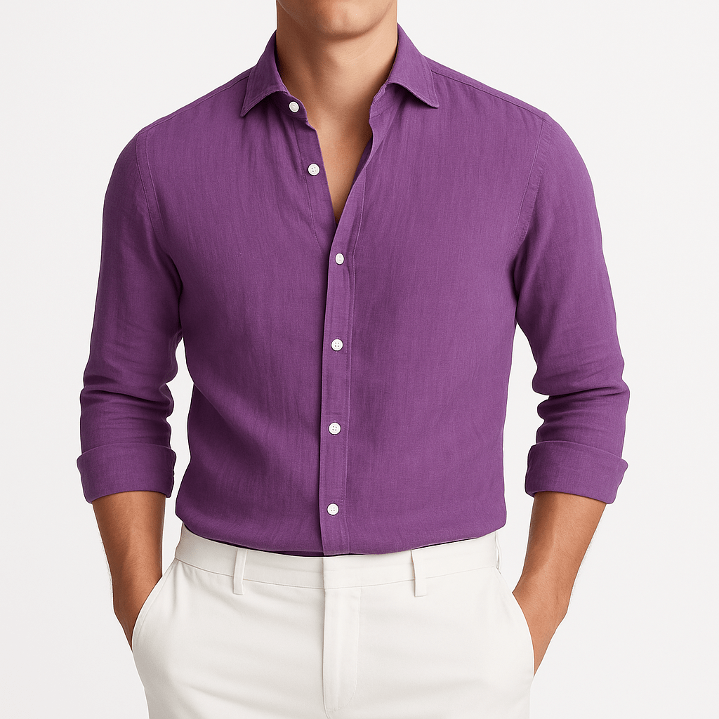 Óscar | Camisa de Lino Transpirable