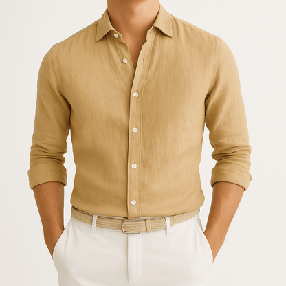 Óscar | Camisa de Lino Transpirable