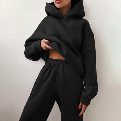 Carmen | Conjunto de Mujer con Sudadera de Capucha y Pantalón