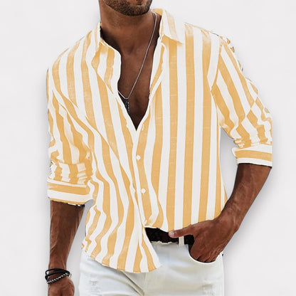 Pablo | Camisa de Rayas Verticales