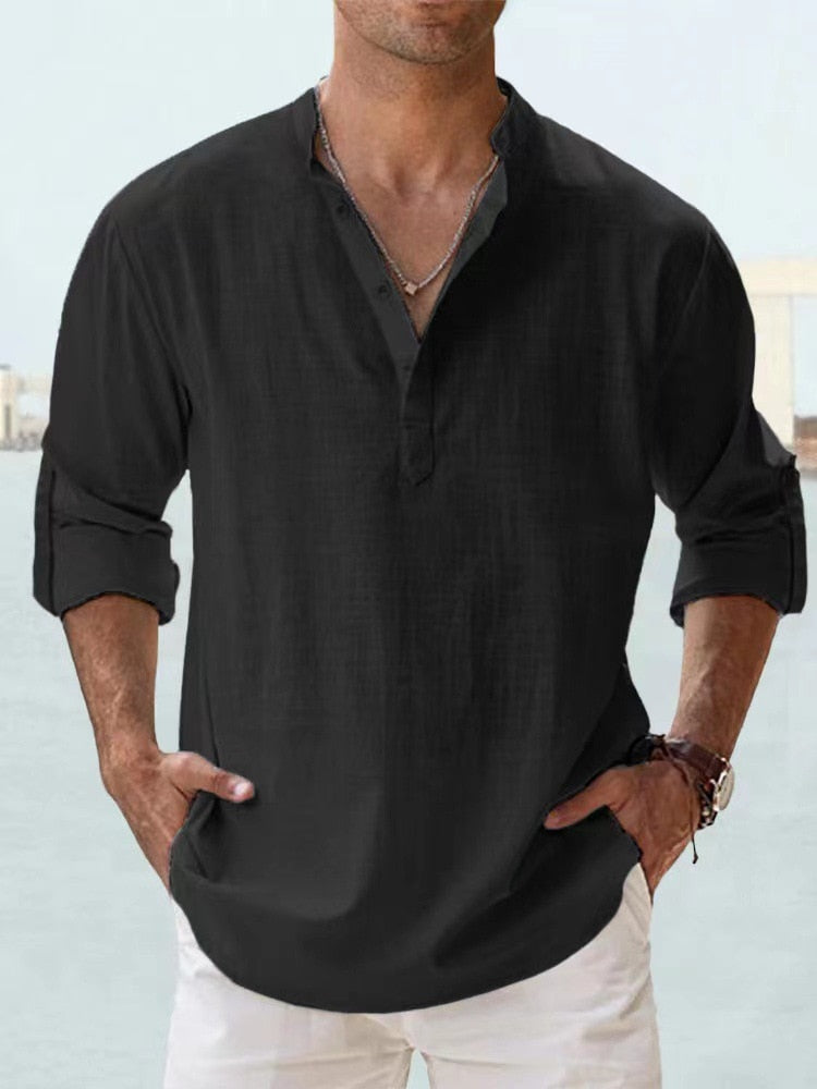 Gonzalo | Camisa de Lino Transpirable