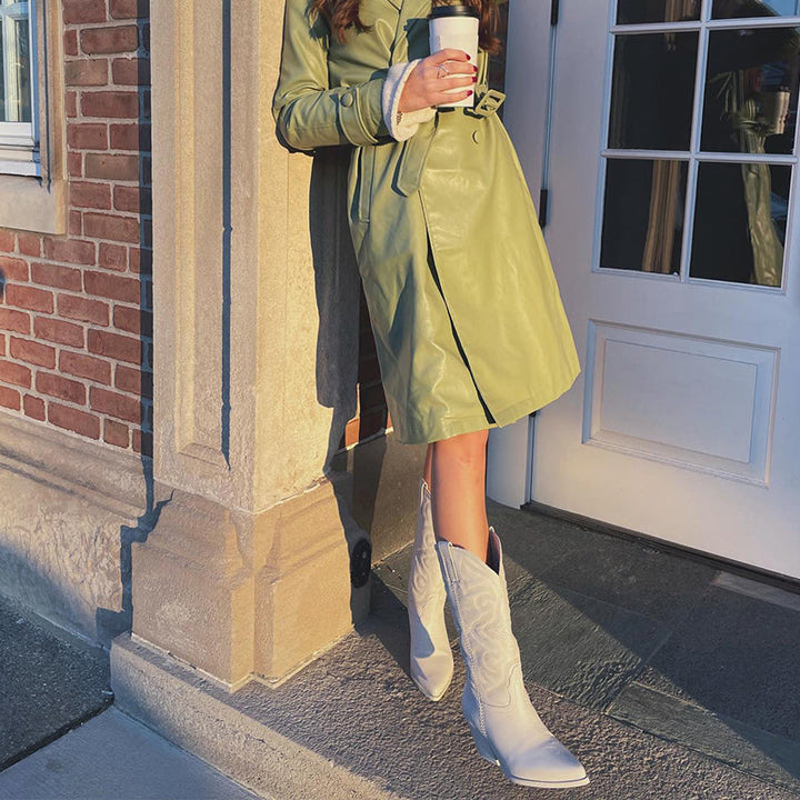 Camila | Botas Camperas de Tacón Estable