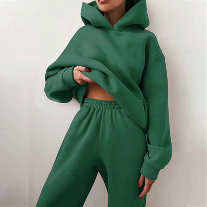 Carmen | Conjunto de Mujer con Sudadera de Capucha y Pantalón