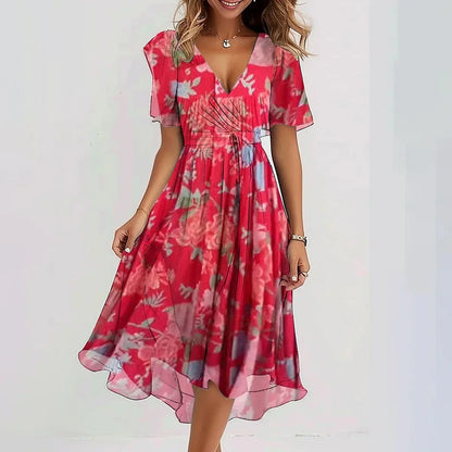 Sara | Vestido Fluido con Escote en V