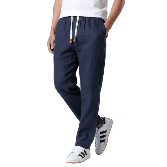 Rinen |Pantalón de lino japones