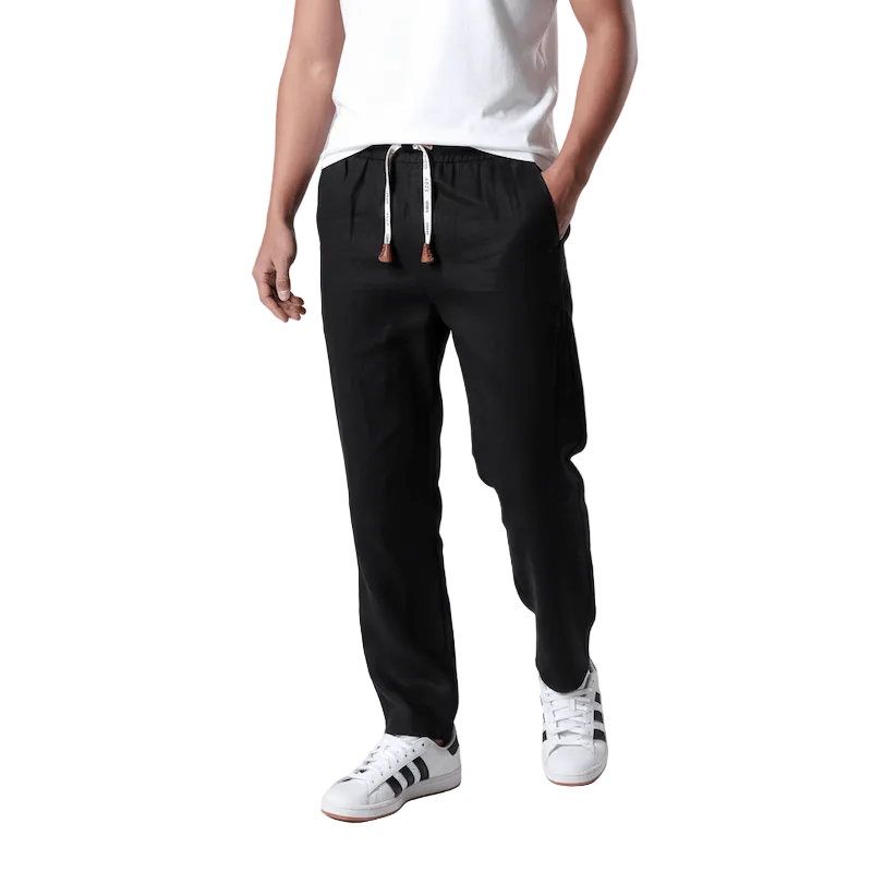 Rinen |Pantalón de lino japones