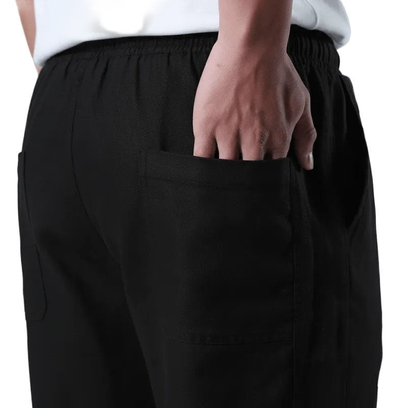 Rinen |Pantalón de lino japones