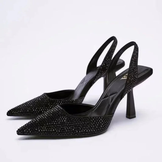 Inés | Zapatos de Tacón Destalonados con Punta Fina REVI COLECCIONES