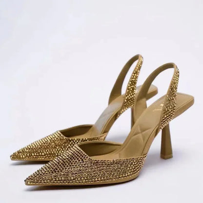 Inés | Zapatos de Tacón Destalonados con Punta Fina REVI COLECCIONES