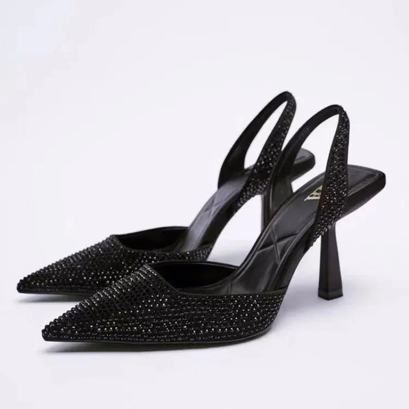 Inés | Zapatos de Tacón Destalonados con Punta Fina REVI COLECCIONES