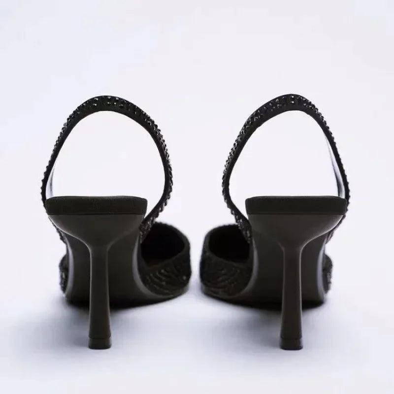Inés | Zapatos de Tacón Destalonados con Punta Fina REVI COLECCIONES