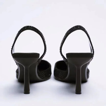 Inés | Zapatos de Tacón Destalonados con Punta Fina REVI COLECCIONES