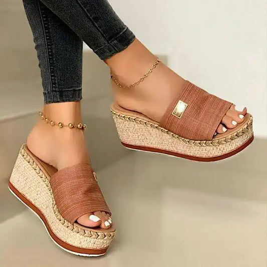 Jimena | Sandalias de Cuña con Plataforma