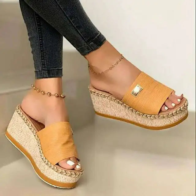 Jimena | Sandalias de Cuña con Plataforma