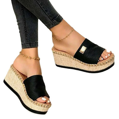 Jimena | Sandalias de Cuña con Plataforma