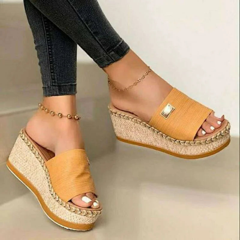 Jimena | Sandalias de Cuña con Plataforma