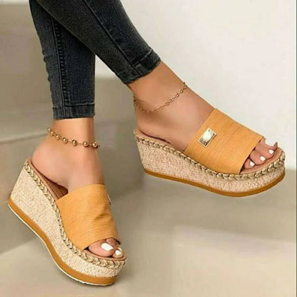 Jimena | Sandalias de Cuña con Plataforma