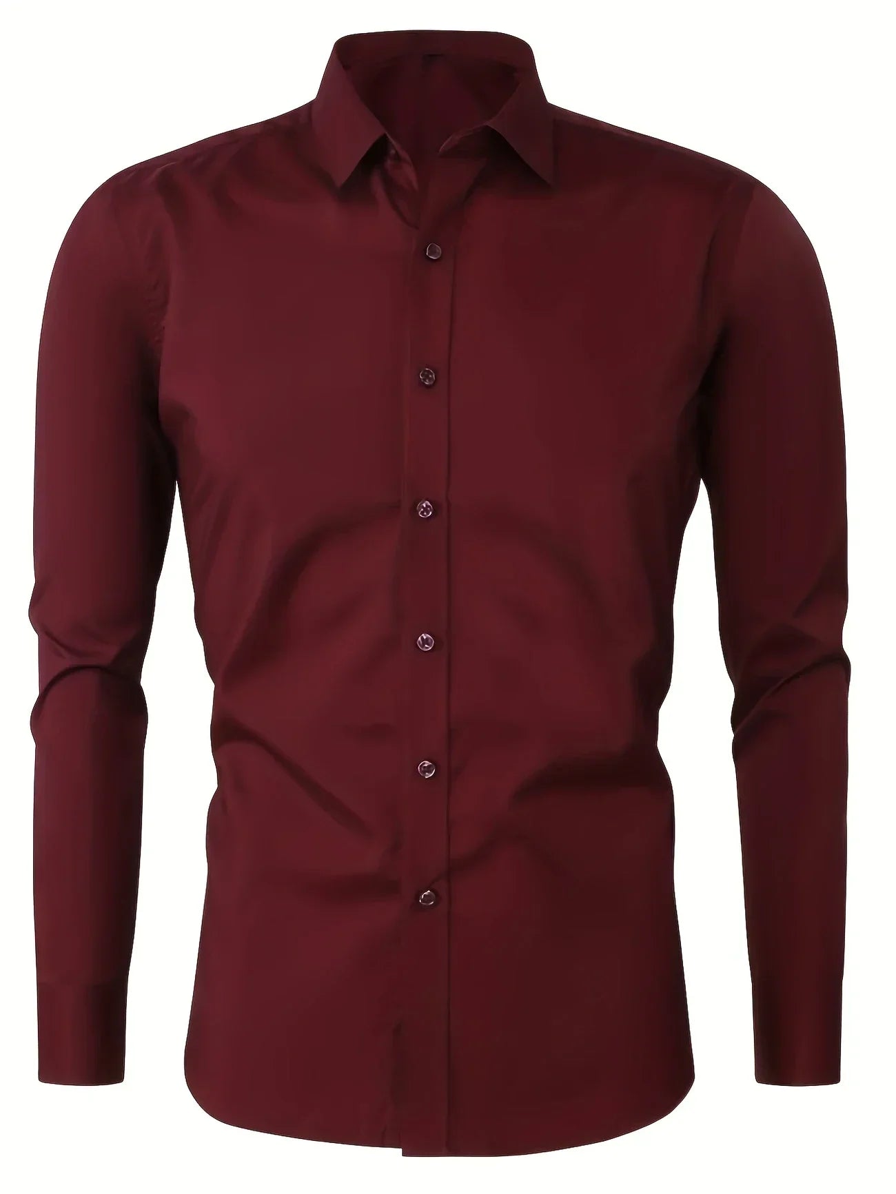 Guillermo | Camisa Elegante de Manga Larga con Botones