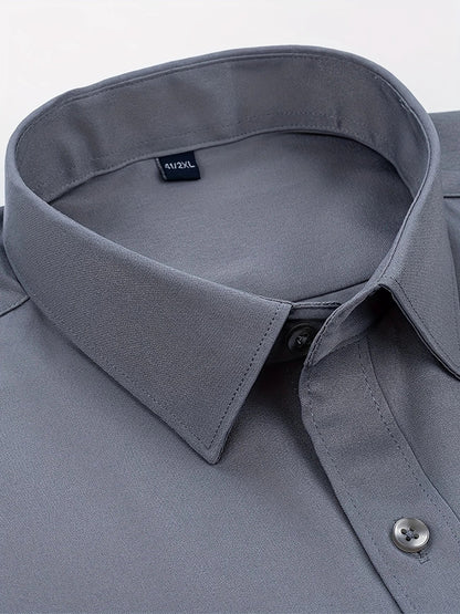 Guillermo | Camisa Elegante de Manga Larga con Botones