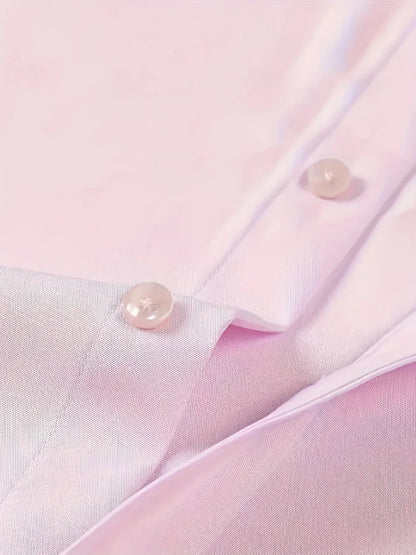 Guillermo | Camisa Elegante de Manga Larga con Botones