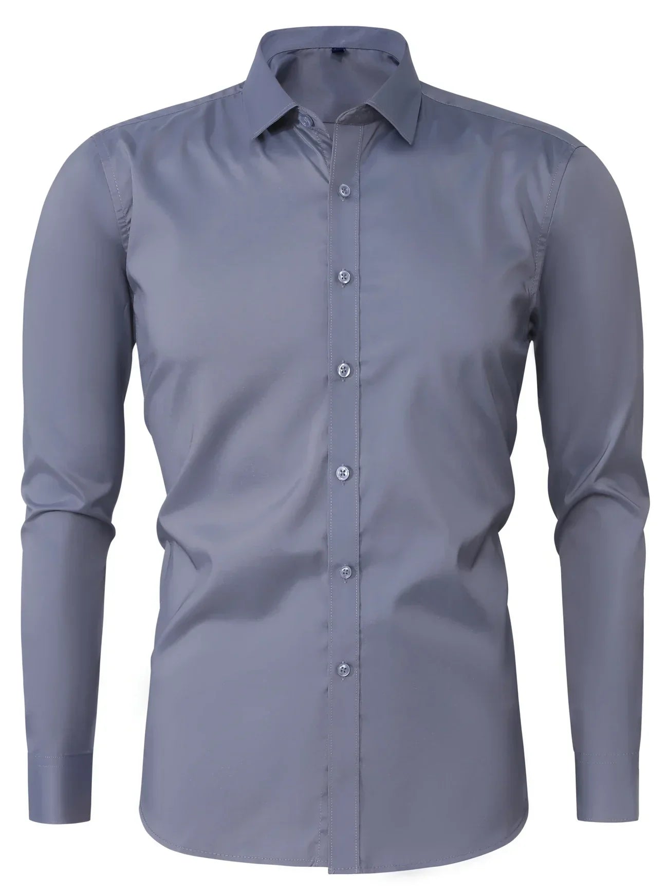 Guillermo | Camisa Elegante de Manga Larga con Botones