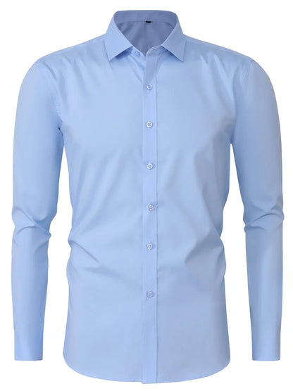 Guillermo | Camisa Elegante de Manga Larga con Botones