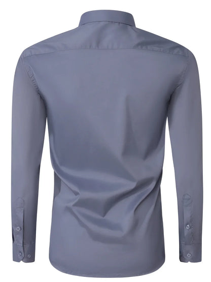 Guillermo | Camisa Elegante de Manga Larga con Botones