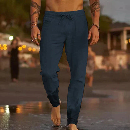 Adrián | Pantalón Jogger de Lino