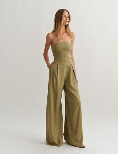 Claudia | Conjunto Elegante de Pierna Ancha