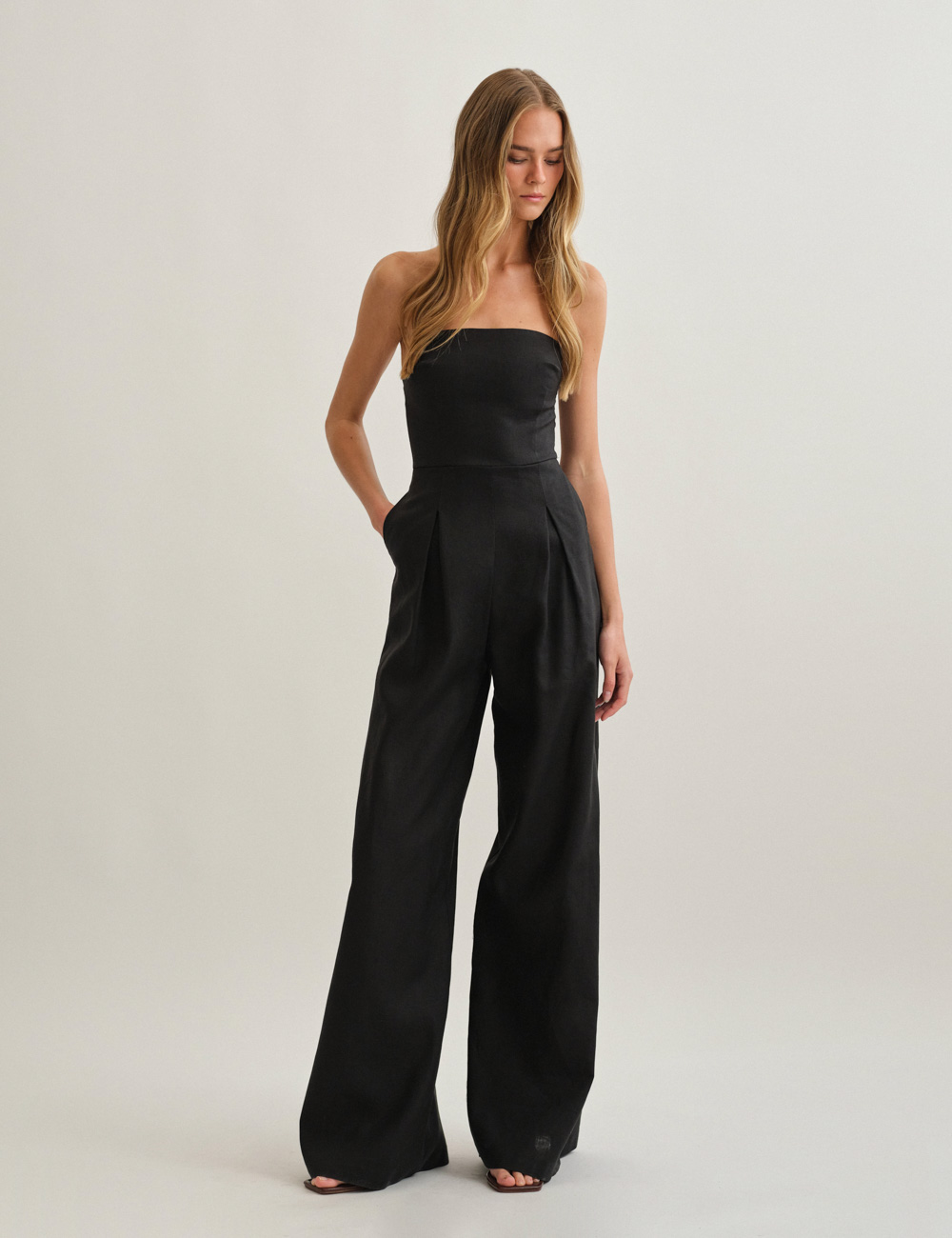 Claudia | Conjunto Elegante de Pierna Ancha