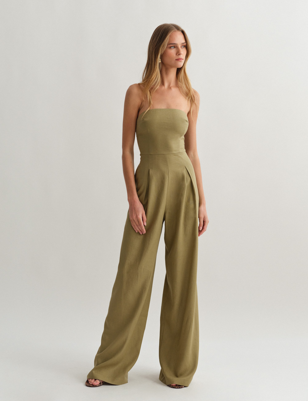 Claudia | Conjunto Elegante de Pierna Ancha