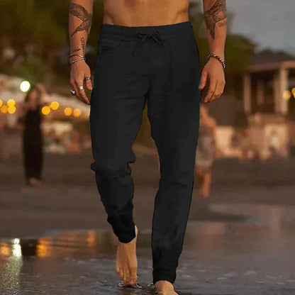 Adrián | Pantalón Jogger de Lino