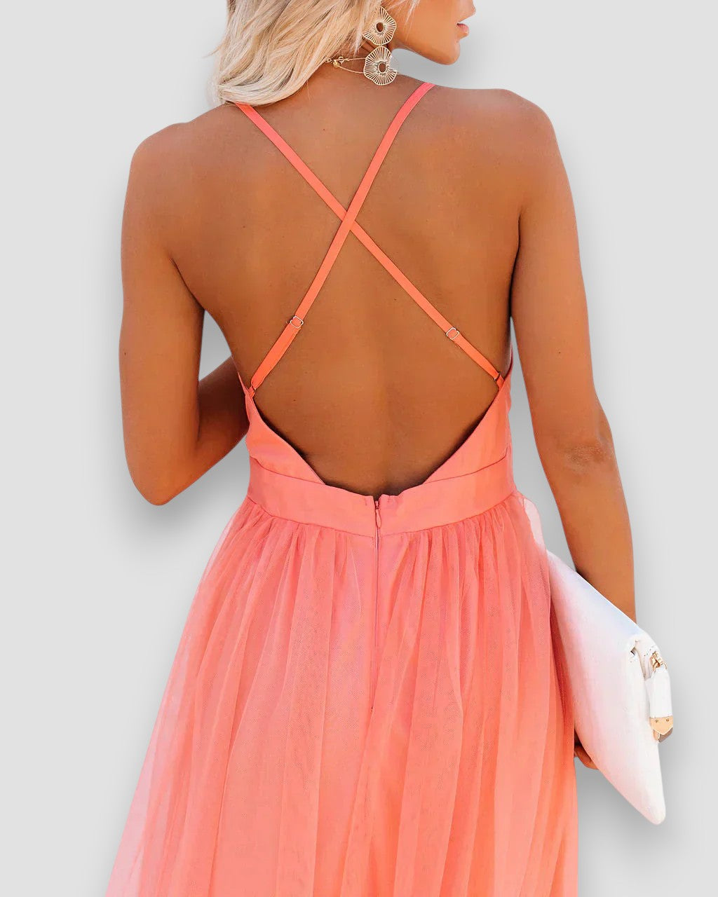 Candela | Vestido Largo con Escote en V