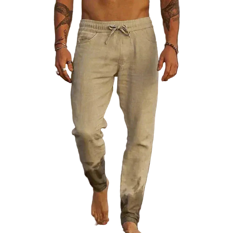 Adrián | Pantalón Jogger de Lino