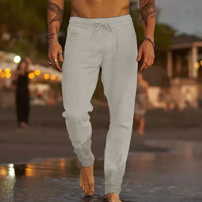 Adrián | Pantalón Jogger de Lino