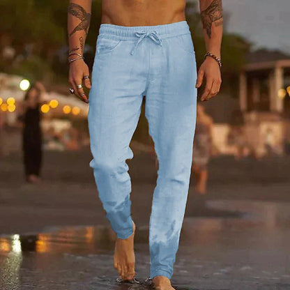 Adrián | Pantalón Jogger de Lino